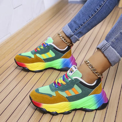 Bunte Damen Sneaker – Solenya