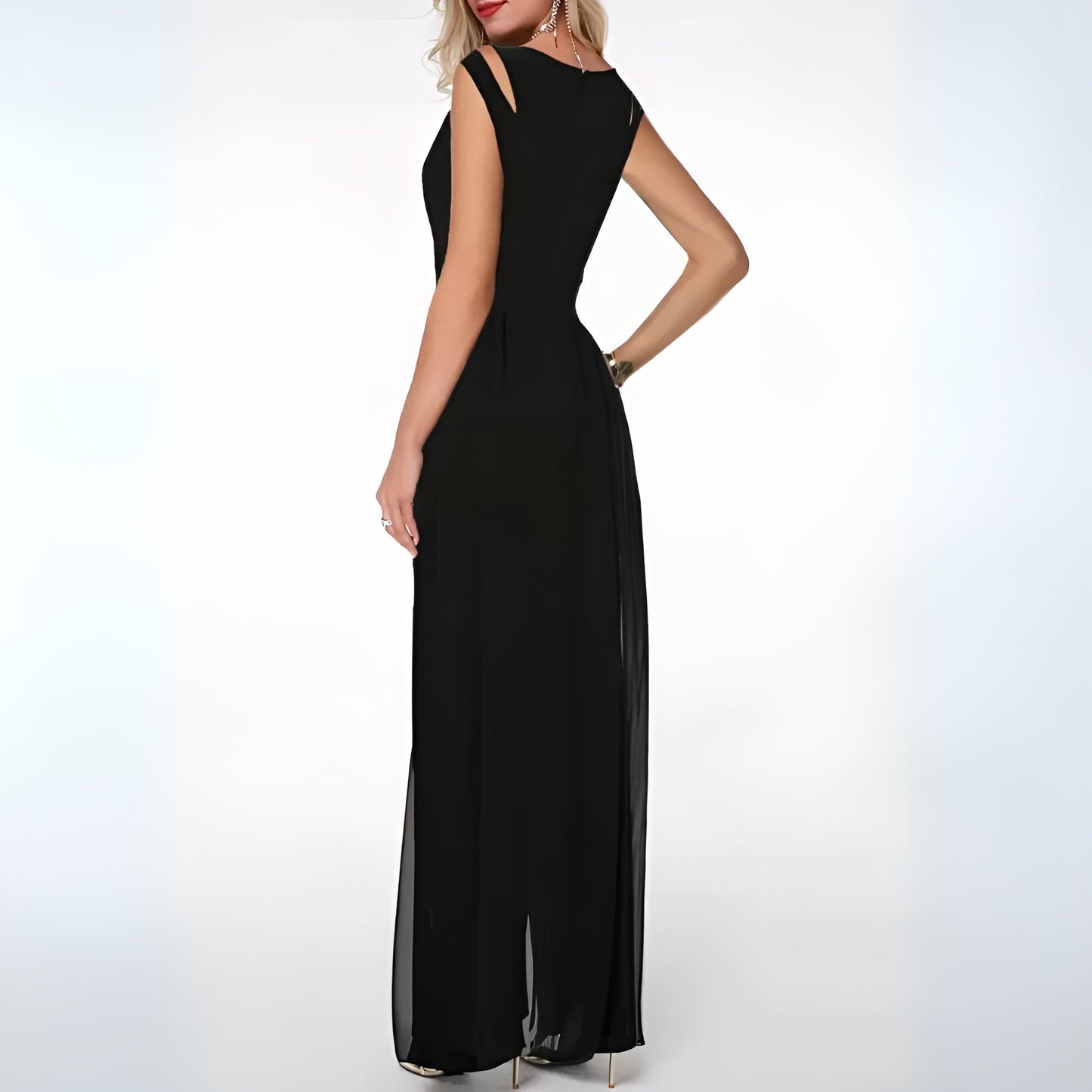 Eleganter Leinen-Jumpsuit für Damen – Sofia im herbstlichen Stil