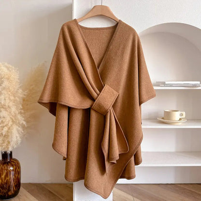 Damen Wickeltuch mit winddichtem Design – Celeste