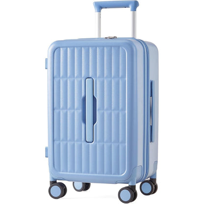 Flughafen-zugelassenes 55 cm Handgepäck mit 3:7-Aufteilung und dreiteiliger PC-Hartschale