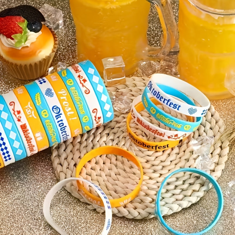 Silikon Armbänder Set (24 Stück) – WiesnBand Oktoberfest 2026