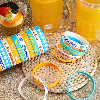 Silikon Armbänder Set (24 Stück) – WiesnBand Oktoberfest 2026