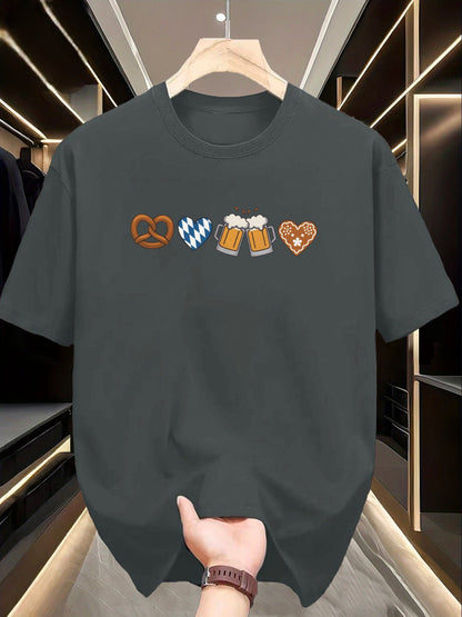Herren Grafik T-Shirt aus 100% Baumwolle – Franz Oktoberfest 2026