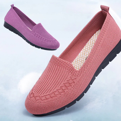 Bequeme & Atmungsaktive Damen Slip-On Herbstschuhe mit Fußgewölbestütze – Leona