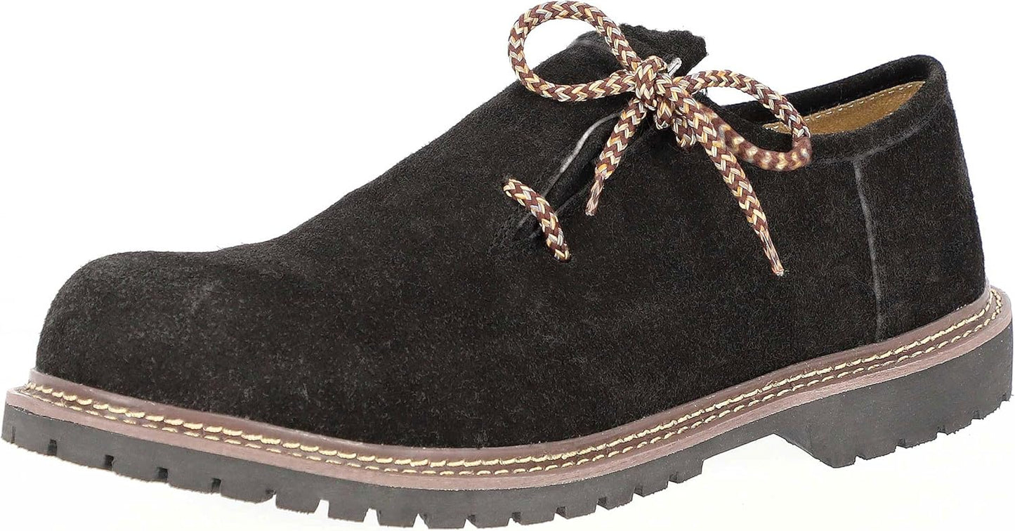 Trachtenschuhe Florian aus Wildleder – AlpenSchritt Oktoberfest 2026
