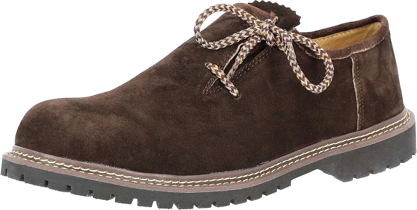 Trachtenschuhe Florian aus Wildleder – AlpenSchritt Oktoberfest 2026