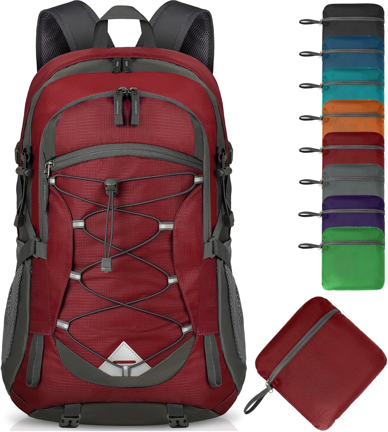 40L Wasserdichter Wander- und Campingrucksack – Leicht & Faltbar – 2 zum Preis von 1