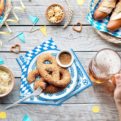 Tischdeko-Set (80-teilig) – WiesnTafel Oktoberfest 2026