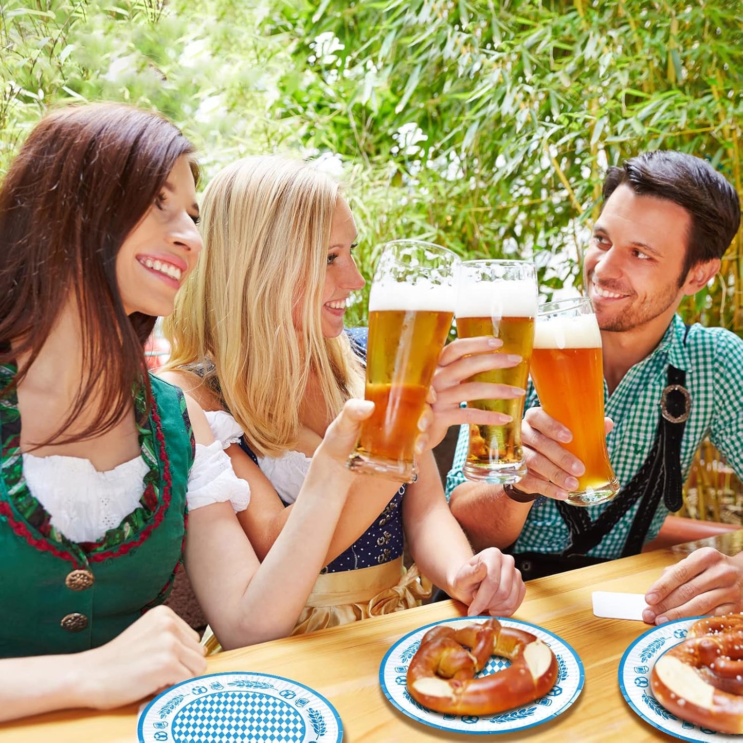 Tischdeko-Set (80-teilig) – WiesnTafel Oktoberfest 2026