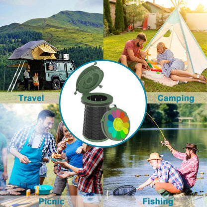 Porta-Toilette mit verstellbarer Höhe – CampMate