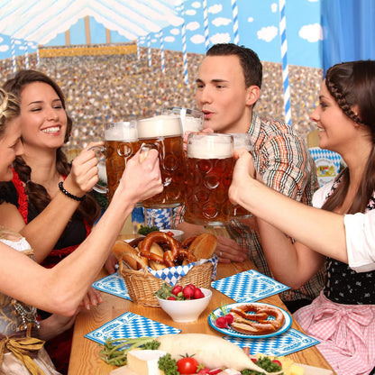Tischdeko-Set (80-teilig) – WiesnTafel Oktoberfest 2026
