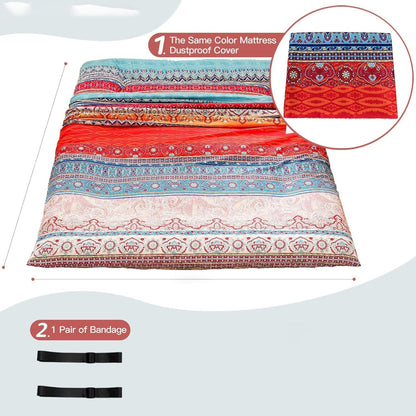 Faltbare japanische Futon-Bodenmatratze mit Memory-Foam-Unterstützung – Arivon