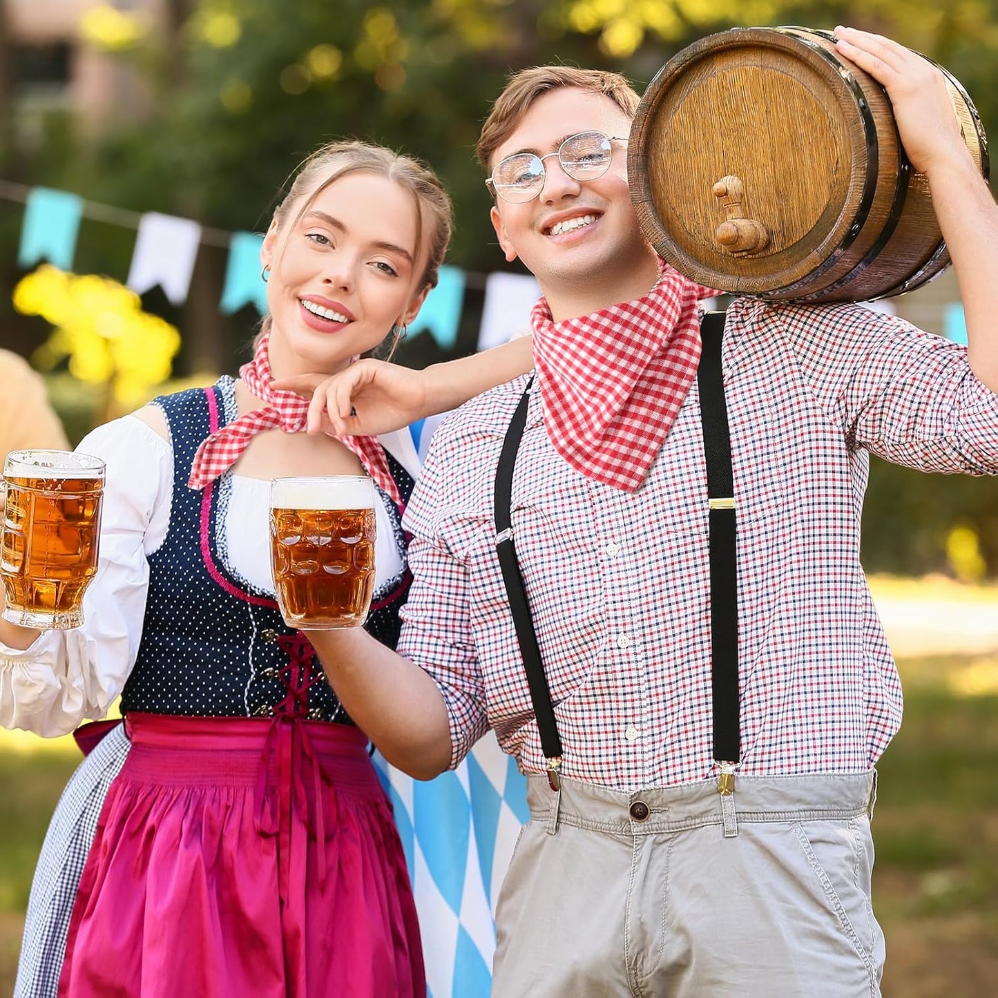 Halstuch (2er-Set) – AlpenTuch Oktoberfest 2026