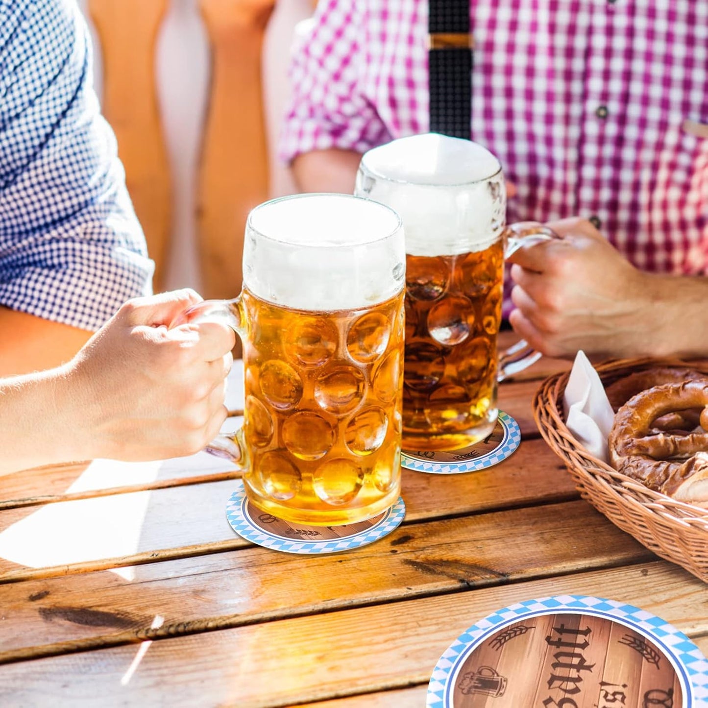 Bierdeckel im 48er-Set – ProstZeit Oktoberfest 2026