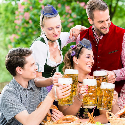 Mini-Trachtenhüte im 3er-Set – WiesnCharme Oktoberfest 2026