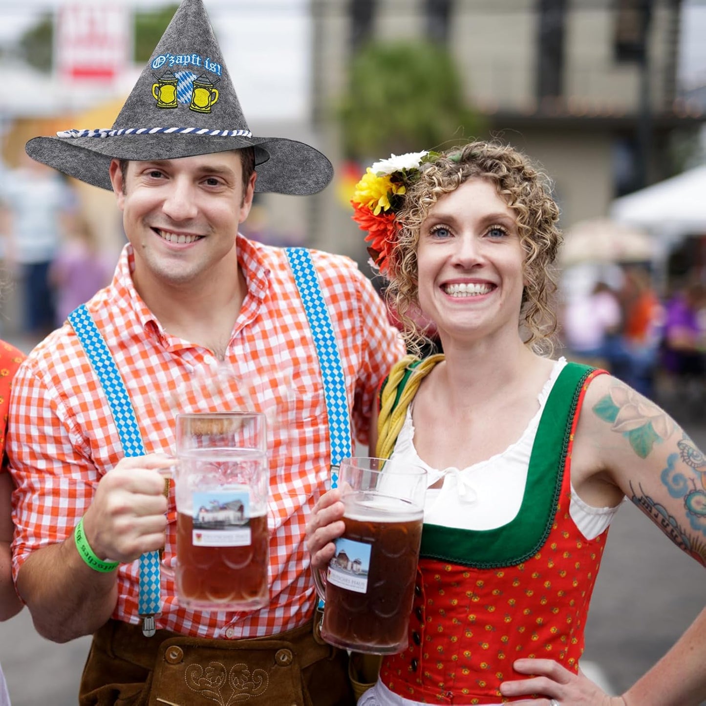 Trachten-Set mit Hut & Hosenträger – WiesnHeld Oktoberfest 2026