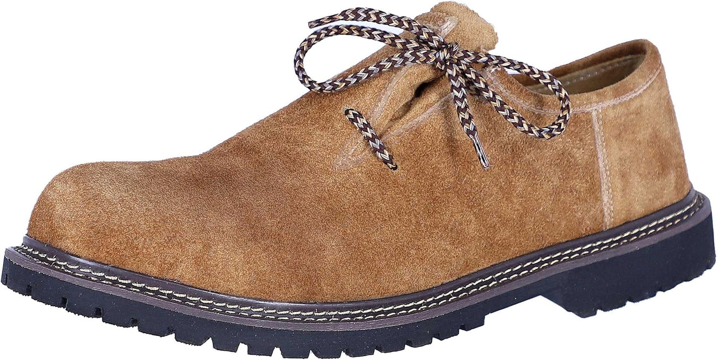 Trachtenschuhe Florian aus Wildleder – AlpenSchritt Oktoberfest 2026