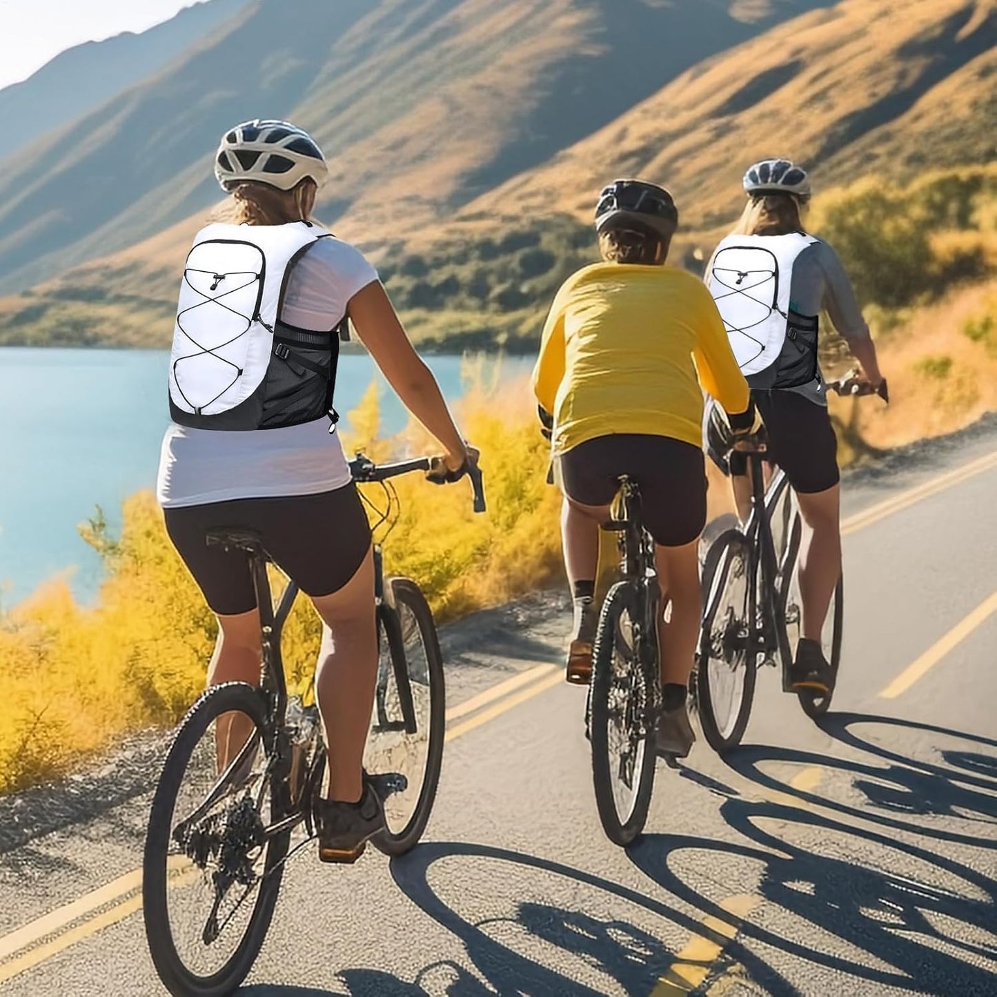 Laufweste Rucksack – Leichter Hydration Pack für Trails und Radfahren – Alvory