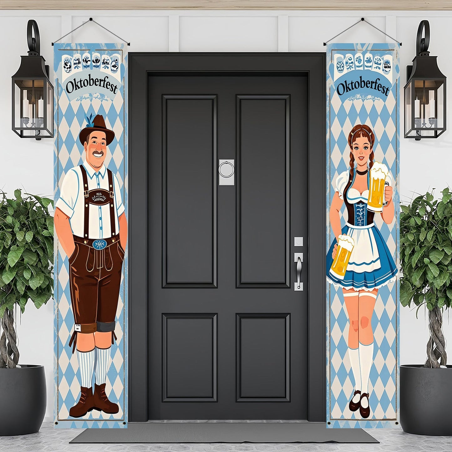 Oktoberfest Banner Set Polyester – WiesnWillkommen Oktoberfest 2026