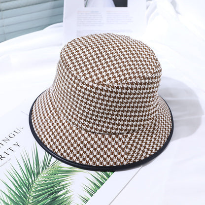 Leichter Damen-Bucket Hat aus Stoff für den Sommer – Lindsay