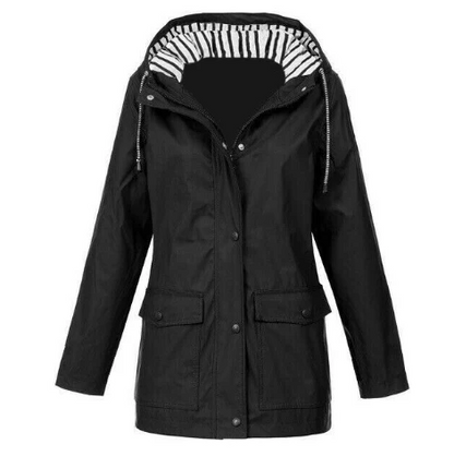 Wasser- und Winddichte Damenjacke für Herbst und Winter – Leona