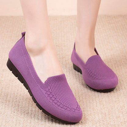 Bequeme & Atmungsaktive Damen Slip-On Herbstschuhe mit Fußgewölbestütze – Leona