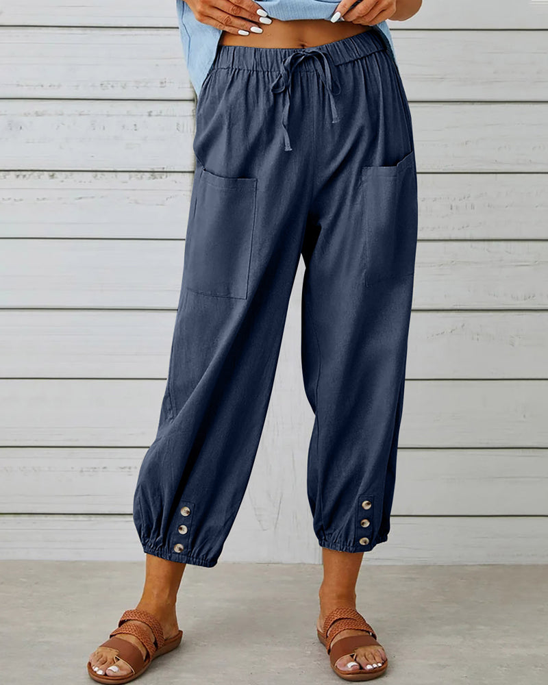Hoch Taillierte Damenhose – Olivia Herbstedition