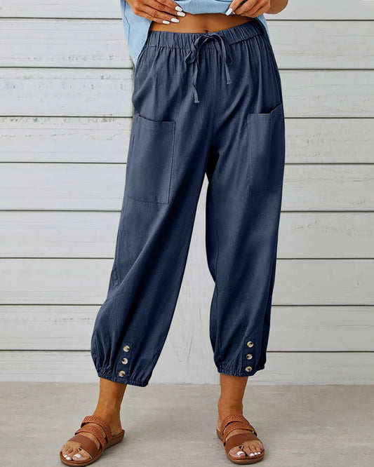 Hoch Taillierte Damenhose – Olivia Herbstedition