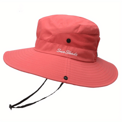 Stylischer Damen UV-Schutz Sonnenhut mit breiter Krempe – Livia