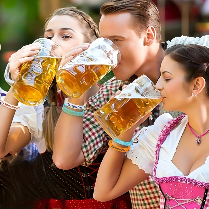 Silikon Armbänder Set (24 Stück) – WiesnBand Oktoberfest 2026