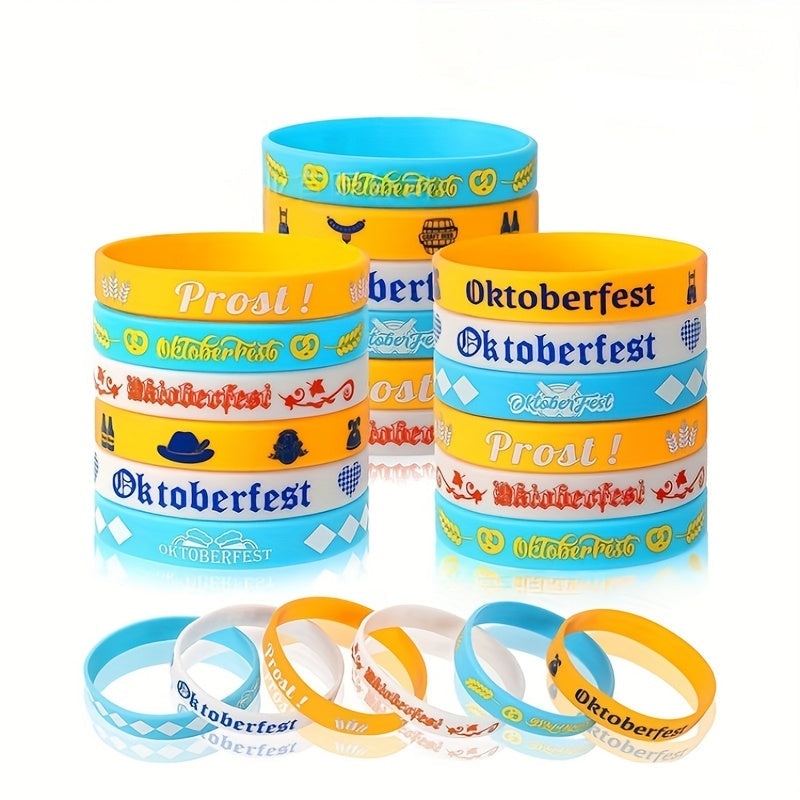 Silikon Armbänder Set (24 Stück) – WiesnBand Oktoberfest 2026