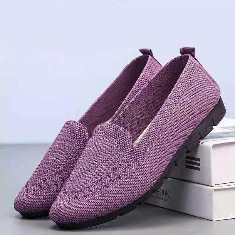 Bequeme & Atmungsaktive Damen Slip-On Herbstschuhe mit Fußgewölbestütze – Leona