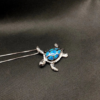 925er Silber Halskette - WisdomTurtle 