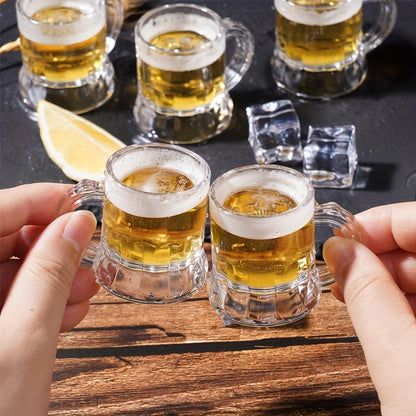 Transparente Mini-Bierkrüge 2er-Set (je 12 Stück) – MiniKrugSet Oktoberfest 2026
