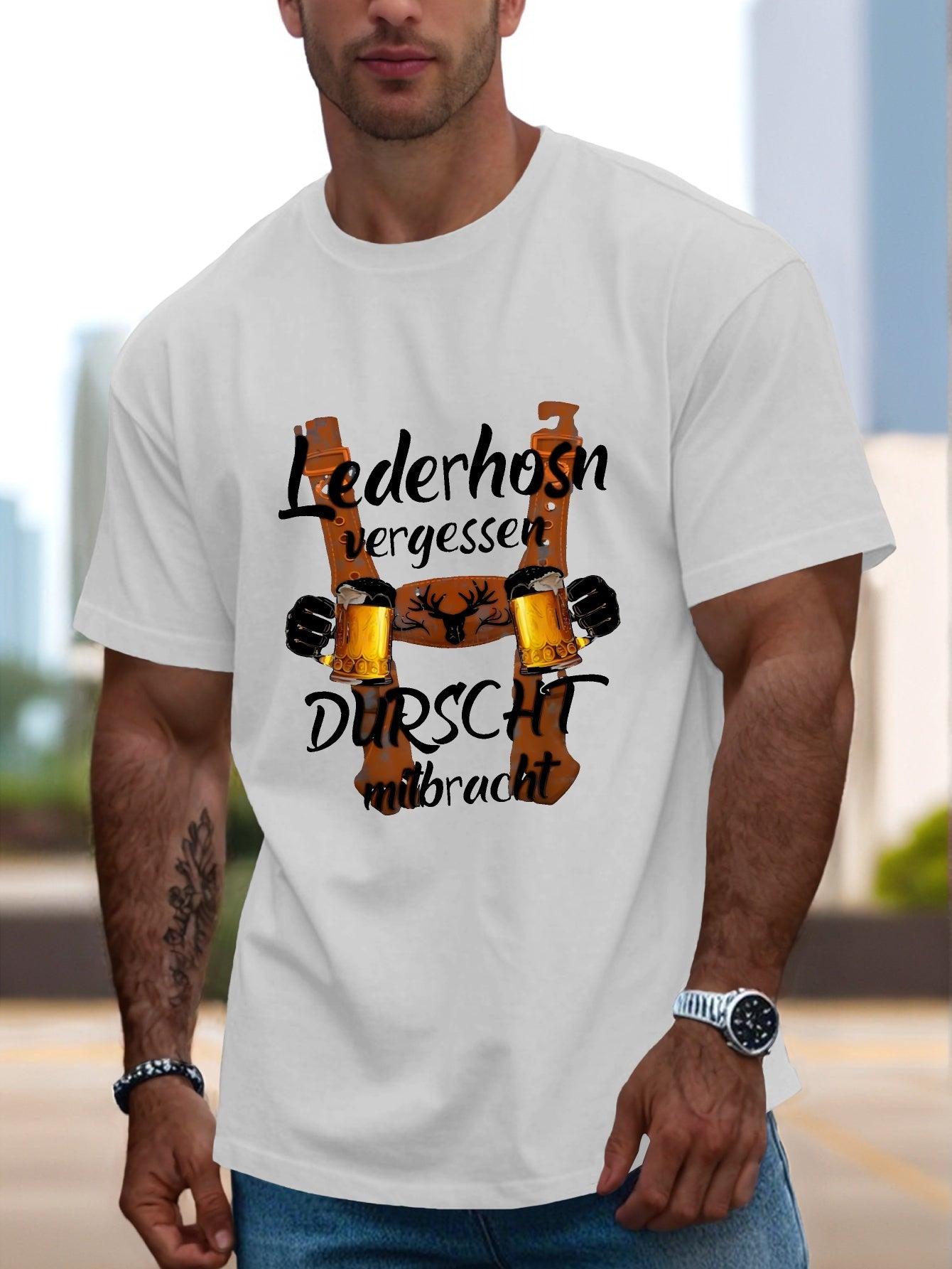 Herren Kurzarm T-Shirt – Sepp Oktoberfest 2026