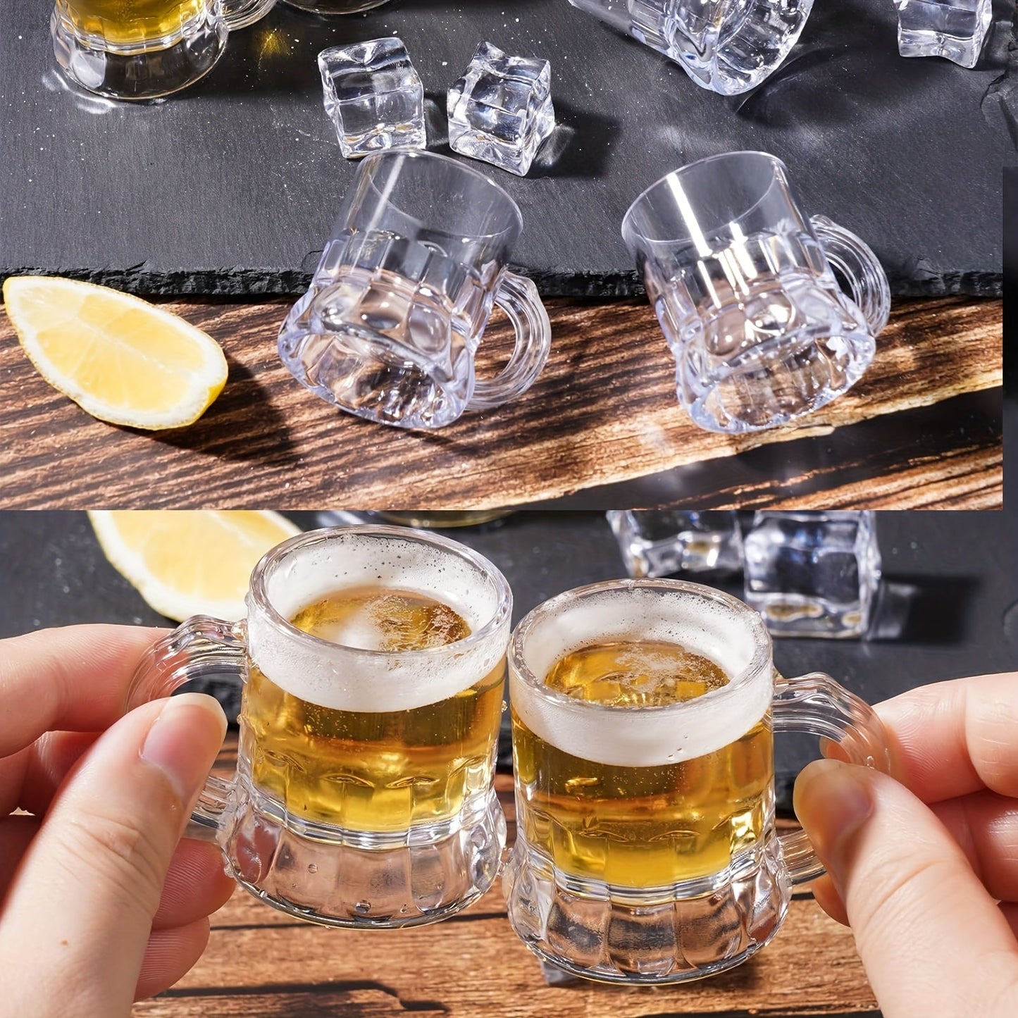 30 Stück Klare Plastik Mini-Bierkrüge – MiniKrug30 Oktoberfest 2026