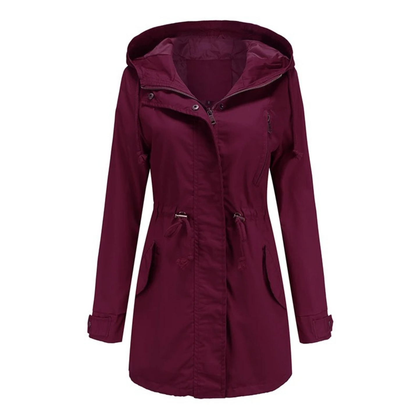 Leichte & Stylische Damen Herbstjacke mit langer Passform – Amira
