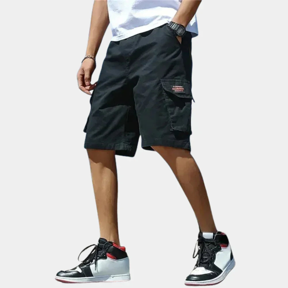 Kurze Cargo Shorts aus Baumwolle – Finn