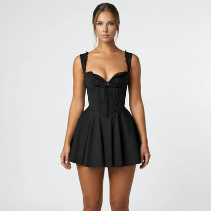 A Linie Mini Kleid - Ilayda