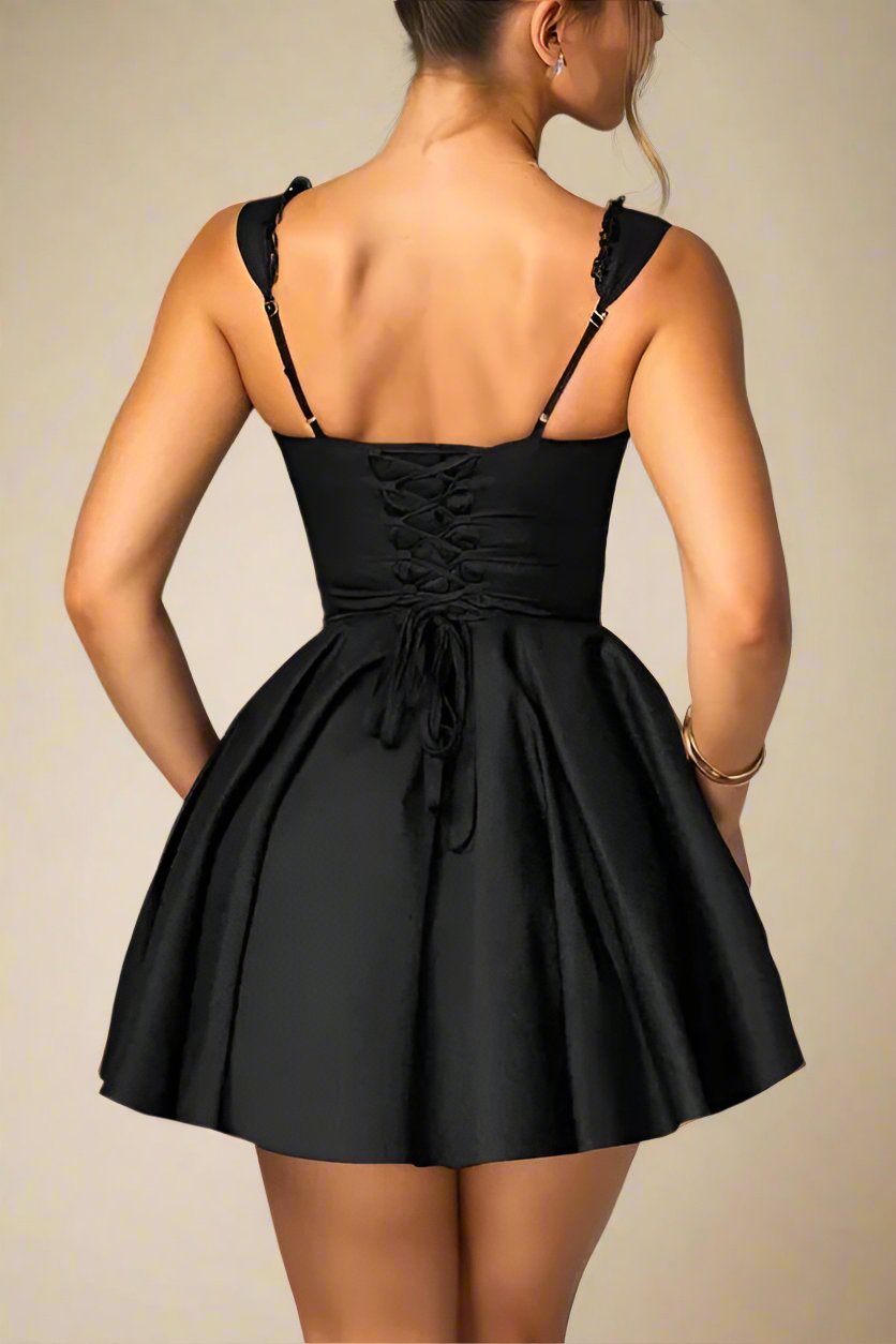 A Linie Mini Kleid - Ilayda