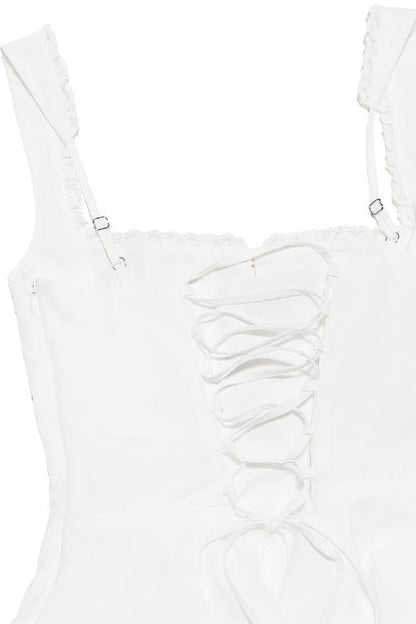 A Linie Mini Kleid - Ilayda
