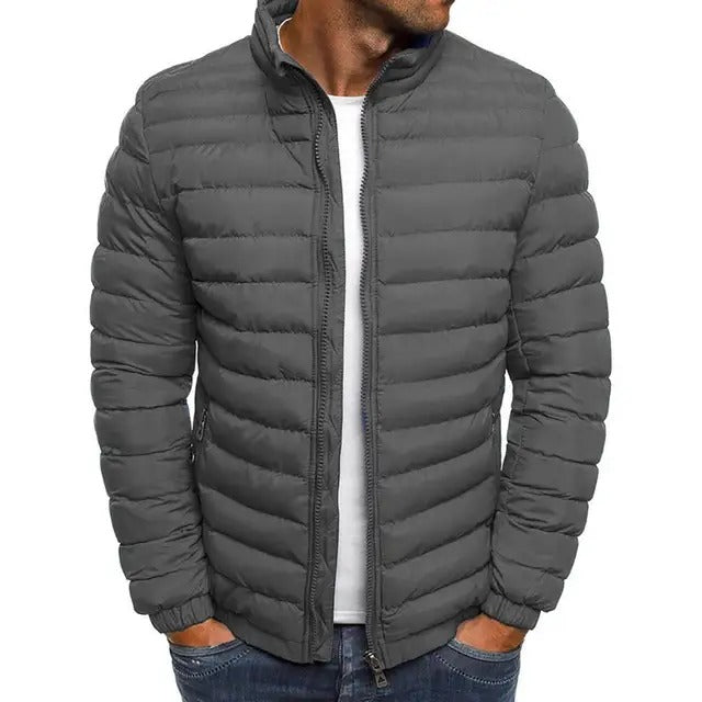 Herren Übergangsjacke mit Stehkragen – Lennart