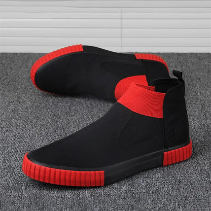 Herren Canvas-Sneaker mit High-Top-Design – Lennard Herbstedition