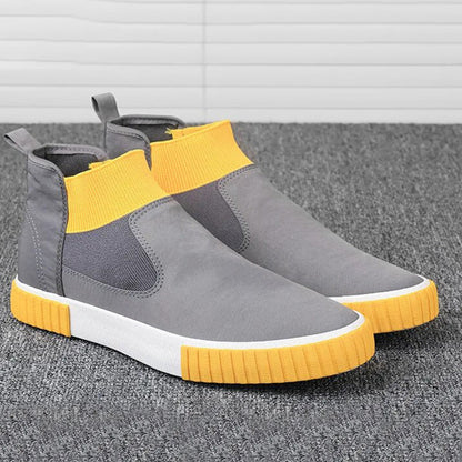 Herren Canvas-Sneaker mit High-Top-Design – Lennard Herbstedition