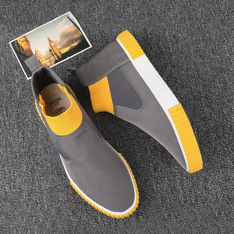 Herren Canvas-Sneaker mit High-Top-Design – Lennard Herbstedition
