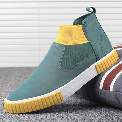 Herren Canvas-Sneaker mit High-Top-Design – Lennard Herbstedition