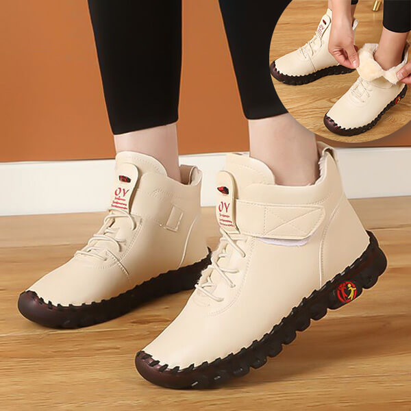 Warme hohe Damenschuhe für den Winter – Nova