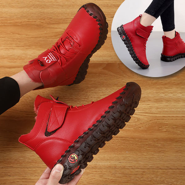 Warme hohe Damenschuhe für den Winter – Nova