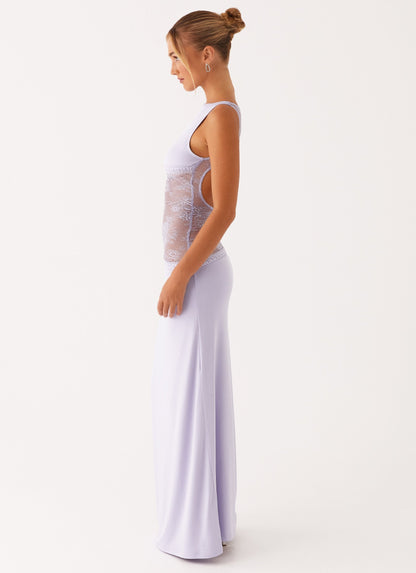 Ärmelloses Maxi Abendkleid - Lilith