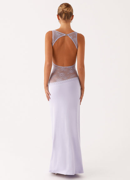 Ärmelloses Maxi Abendkleid - Lilith